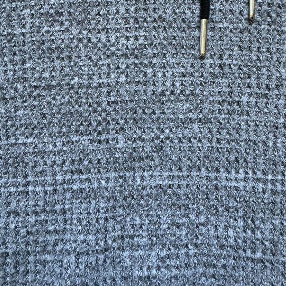 Old Navy Essential Grey Pullover Hoodie Size Large Cotton Blend Knit Style - Picture 3 of 9